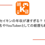 セイキンの年収が凄すぎる?!本名やYouTuberとしての経歴も紹介